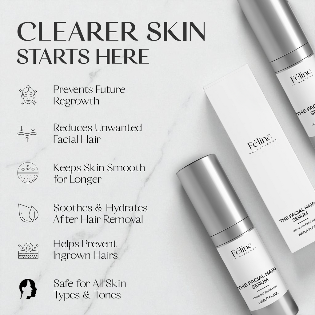 The Facial Hair Serum | 1+1 FREE