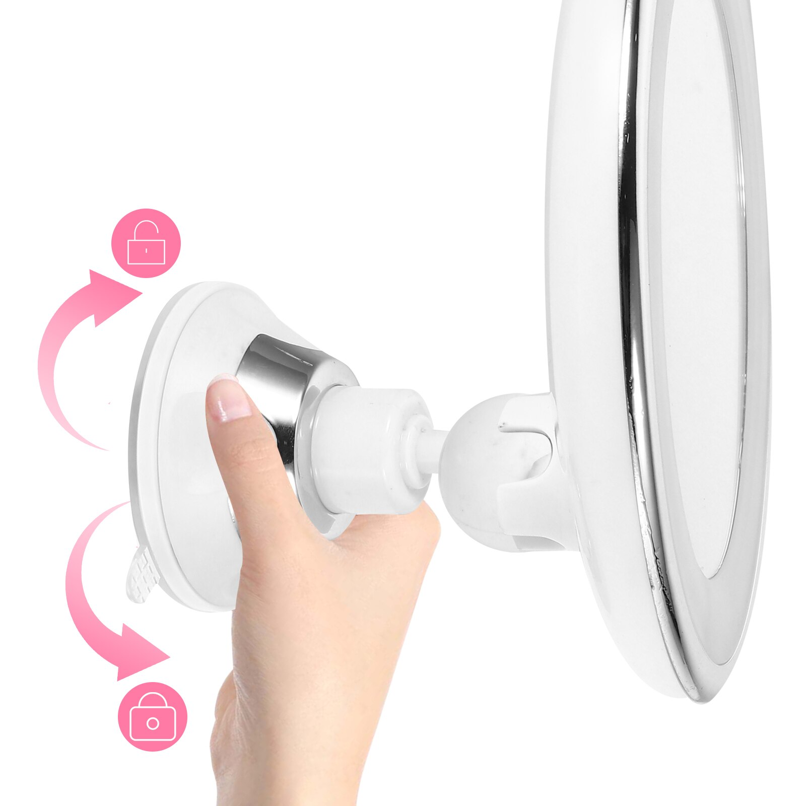 10x Magnifying LED Mirror for Makeup & Precision Skincare