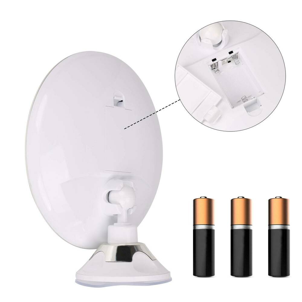 10x Magnifying LED Mirror for Makeup & Precision Skincare