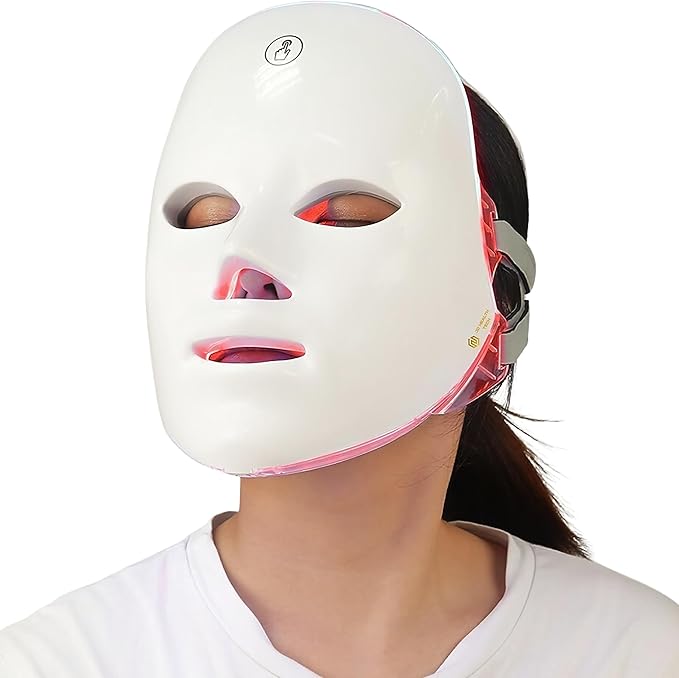 LED Face Mask for Anti Aging, Acne & Skin Rejuvenation