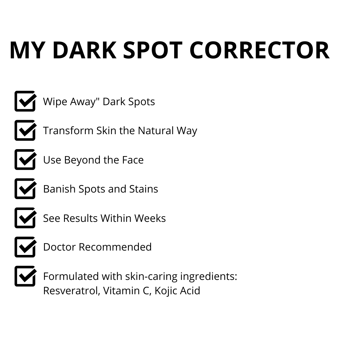 3 x Dark Spot Corrector