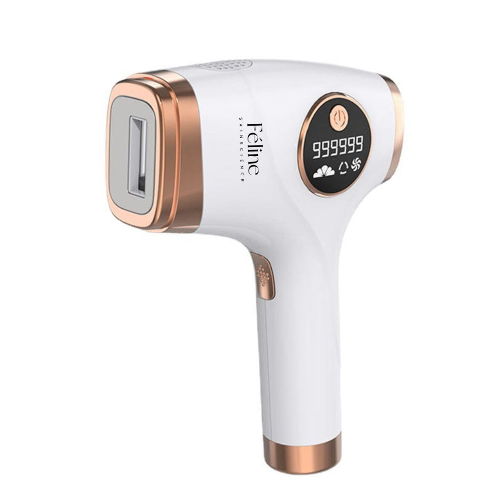 At Home Laser Hair Removal Device for Permanent Hair Reduction