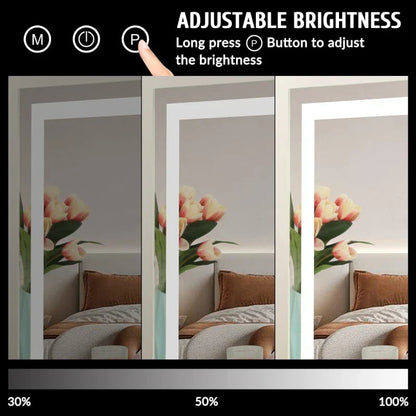 LED Vanity Mirror with Lights for Makeup & Skincare Routine
