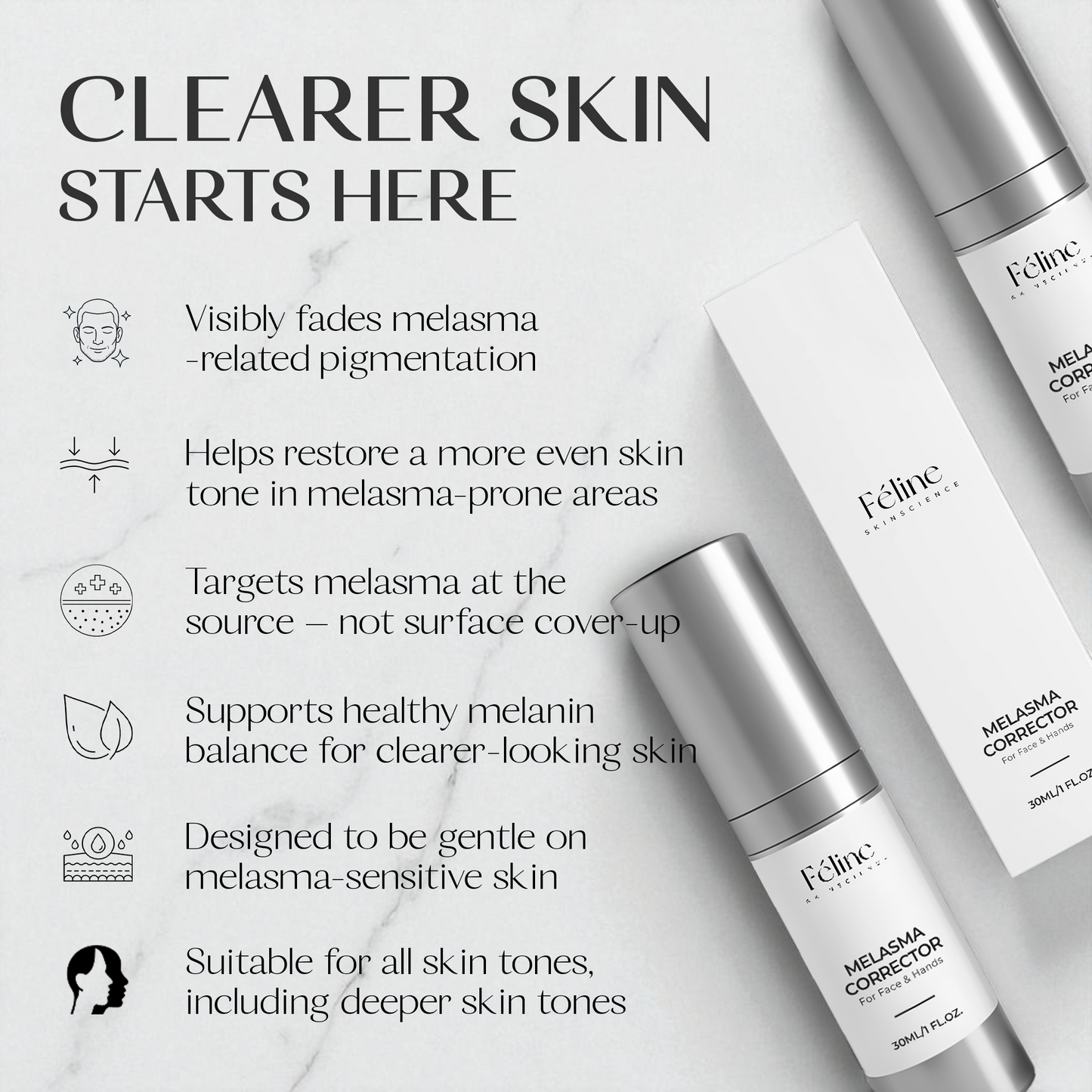 Melasma Corrector (Men’s Formula) | 1+1 FREE