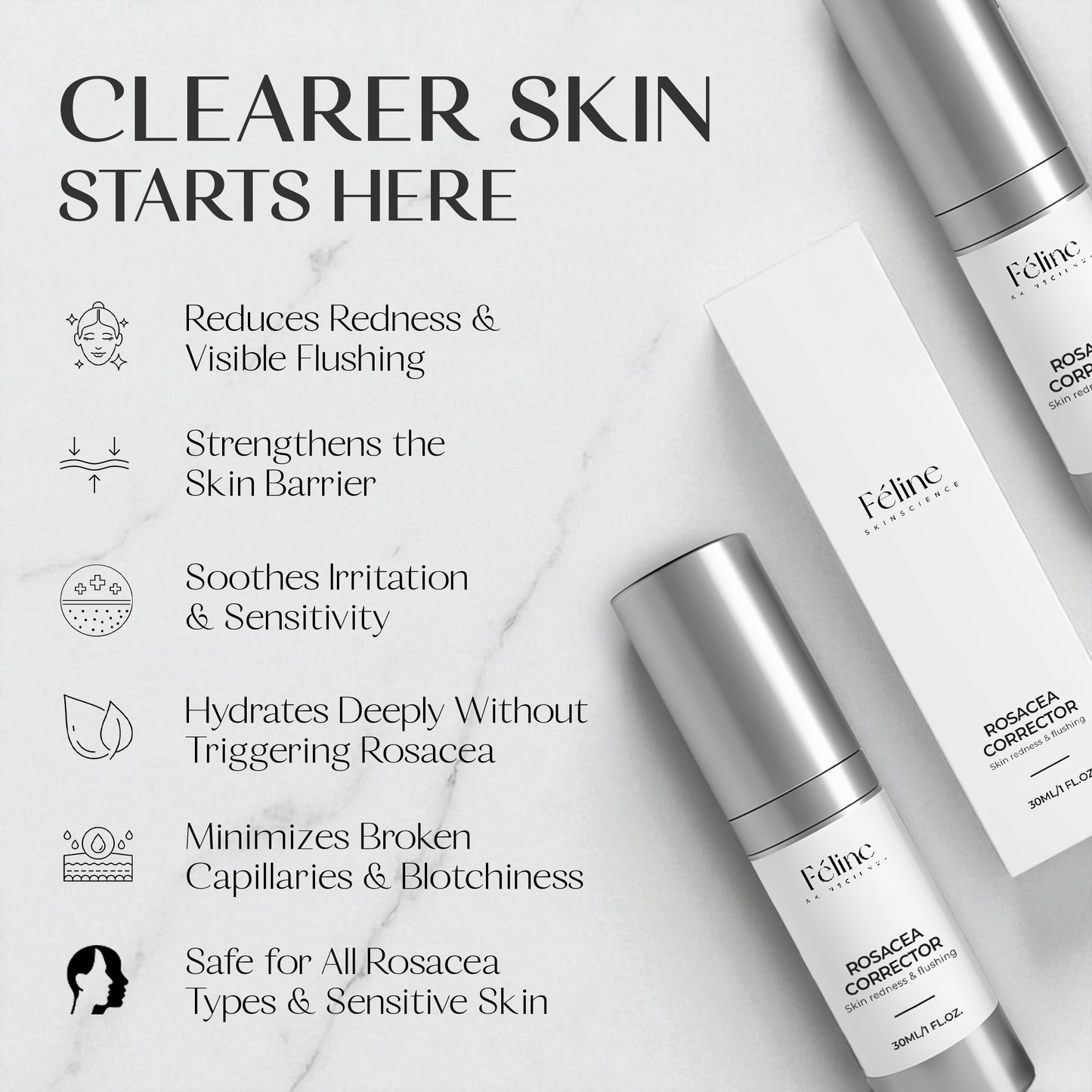 Rosacea Corrector | 1+1 FREE