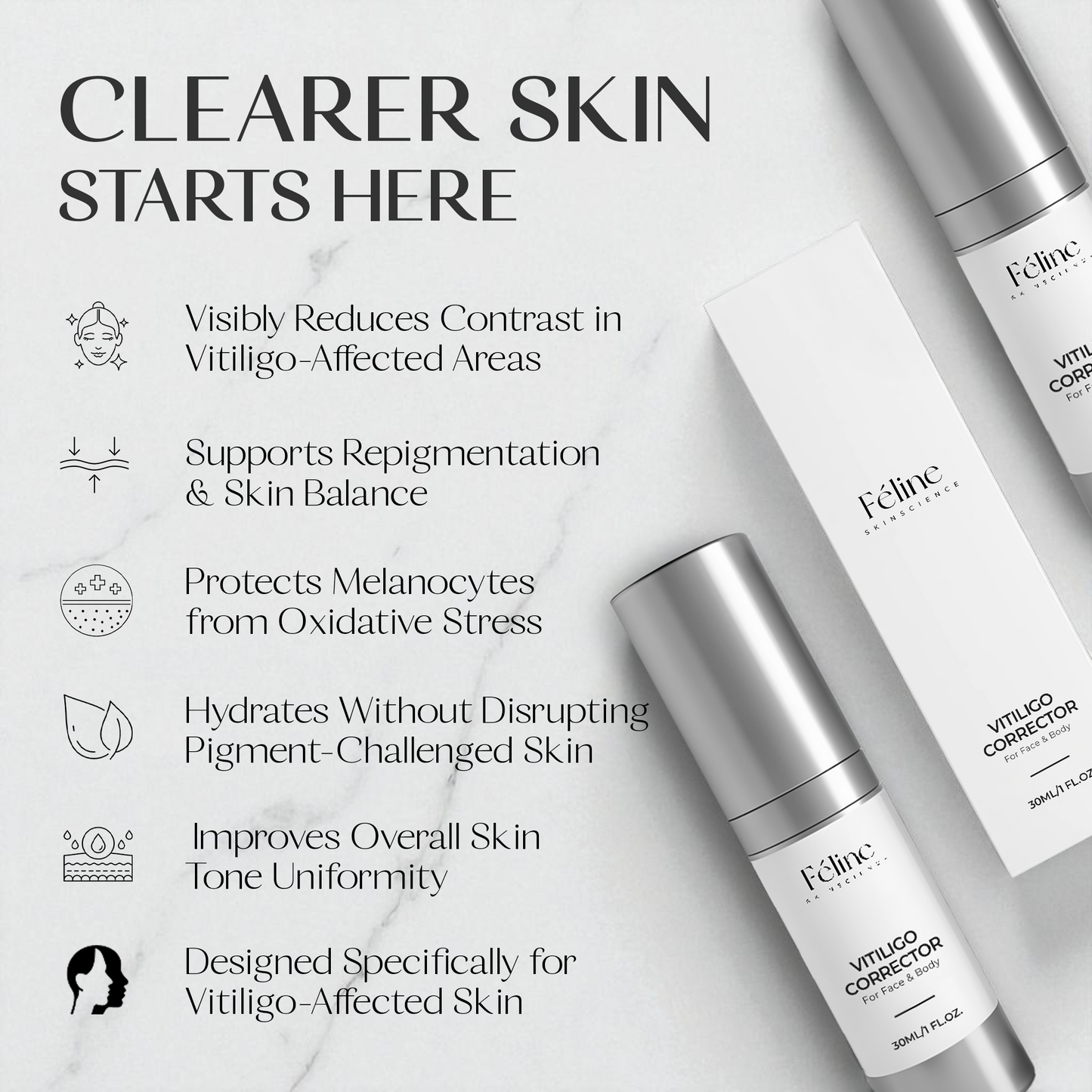 Vitiligo Corrector | 1+1 FREE
