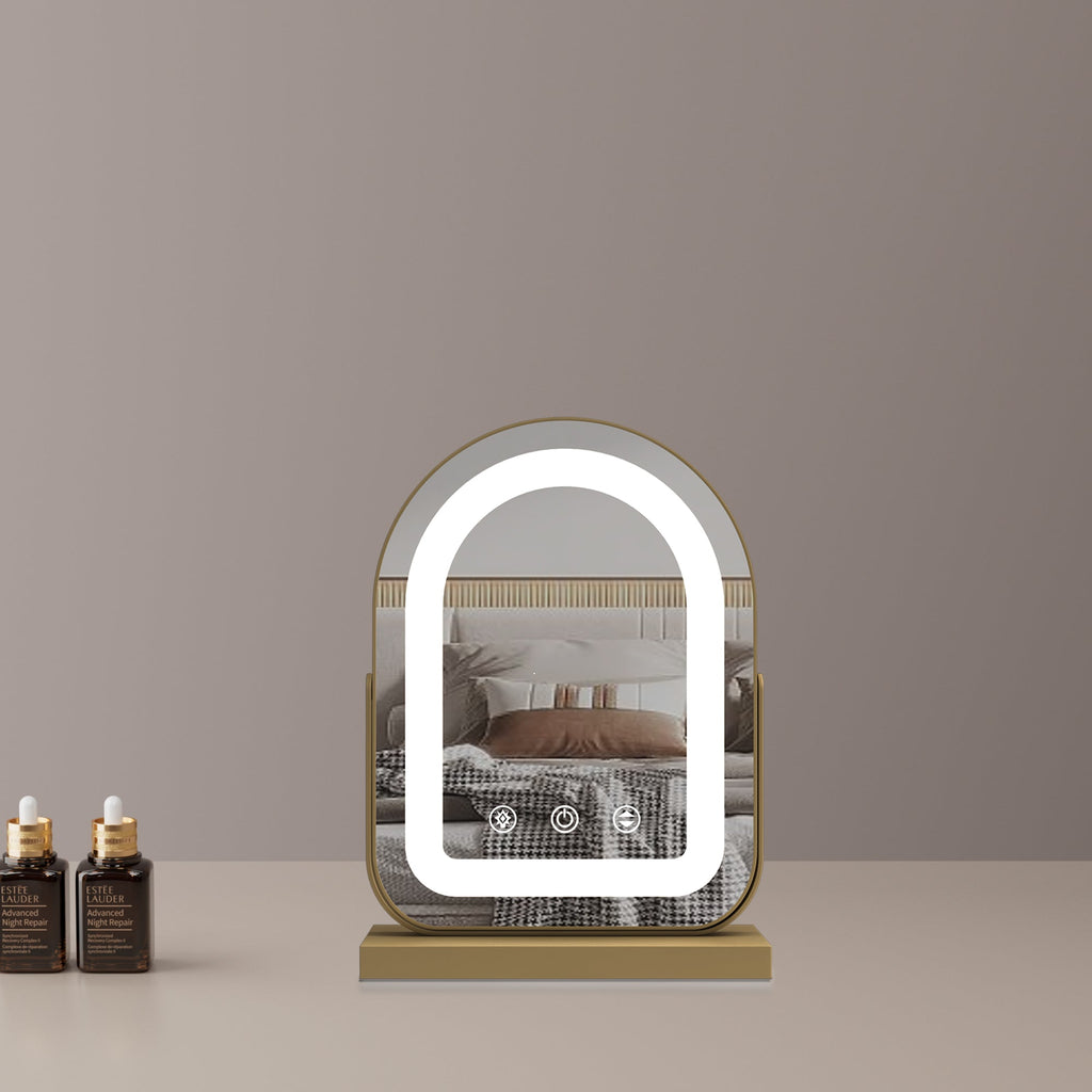 LED Vanity Mirror with Lights for Makeup & Skincare Routine
