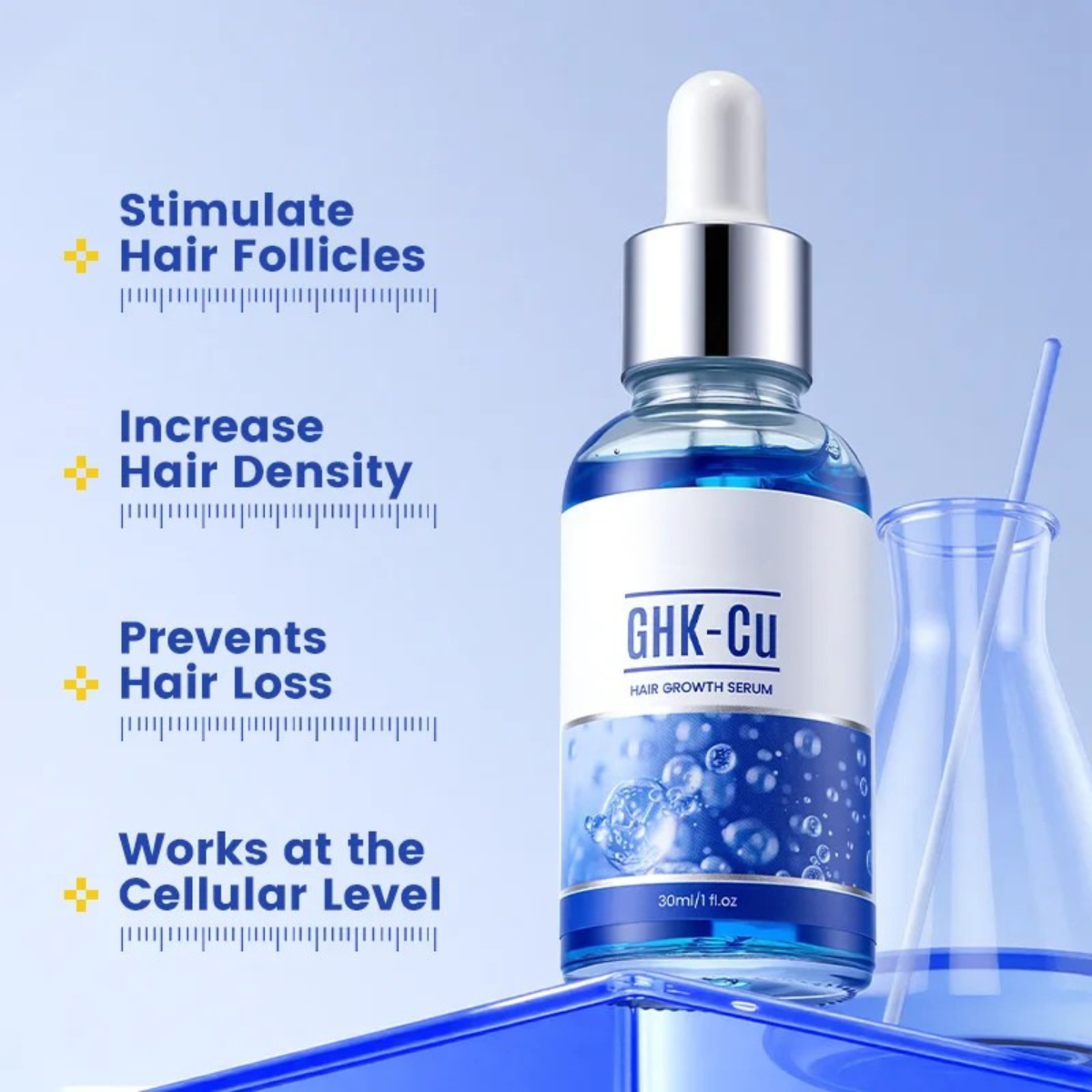 Copper Peptide Serum for Hair Regrowth & Thinning Hair