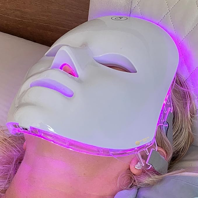 LED Face Mask for Anti Aging, Acne & Skin Rejuvenation