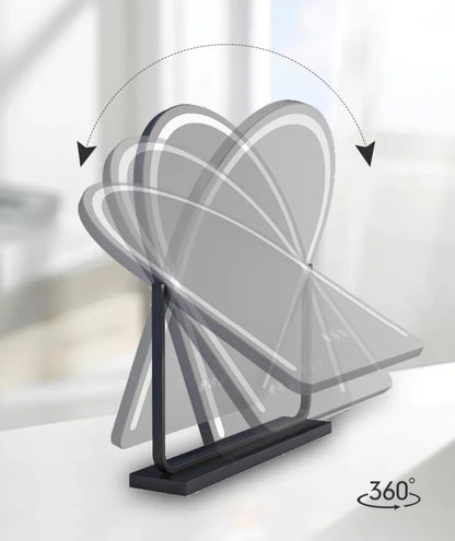 LED Vanity Mirror with Lights for Makeup & Skincare Routine