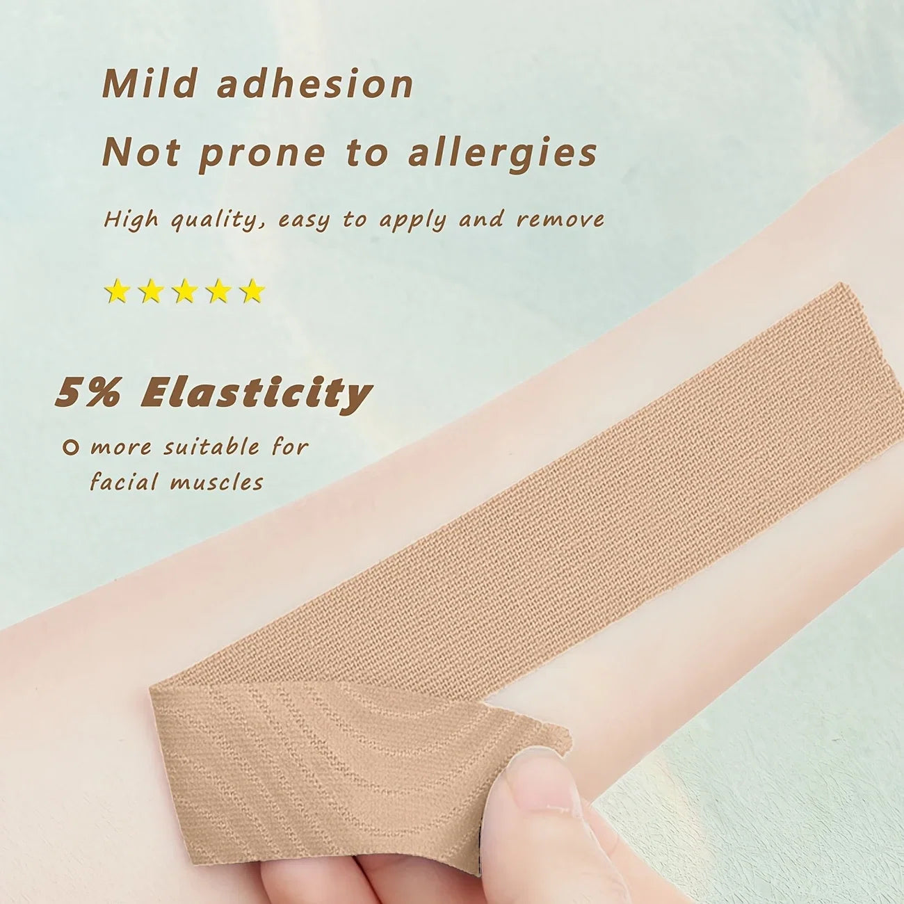 Kinesiology Face Tape for Wrinkles & Skin Lifting