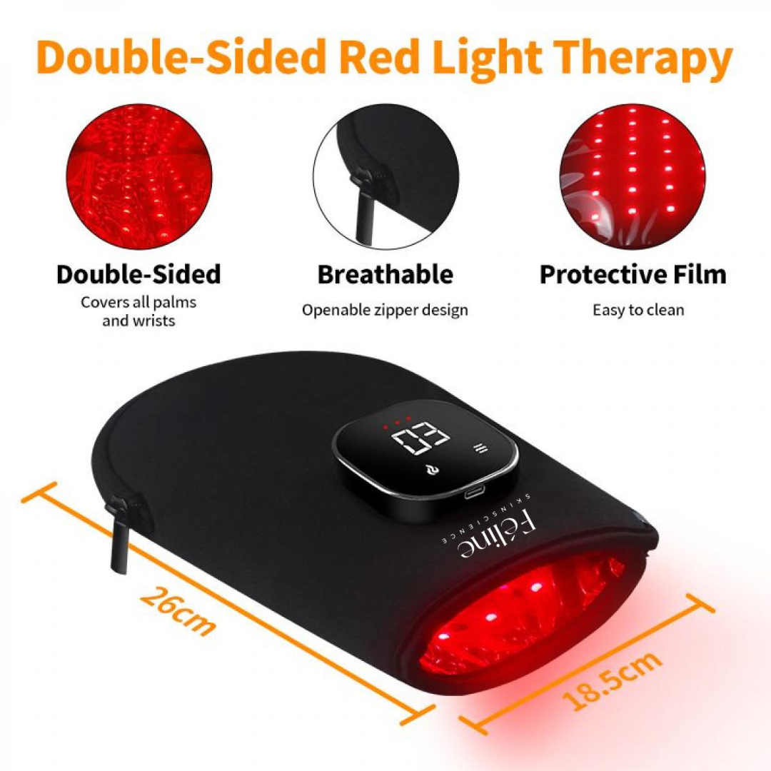 Red Light Therapy Glove for Hand Treatment & Pain Relief