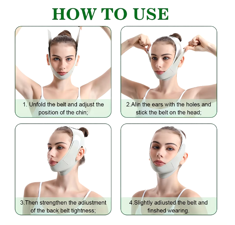 V-Line Lifting Face Mask for Jawline Slimming & Firming