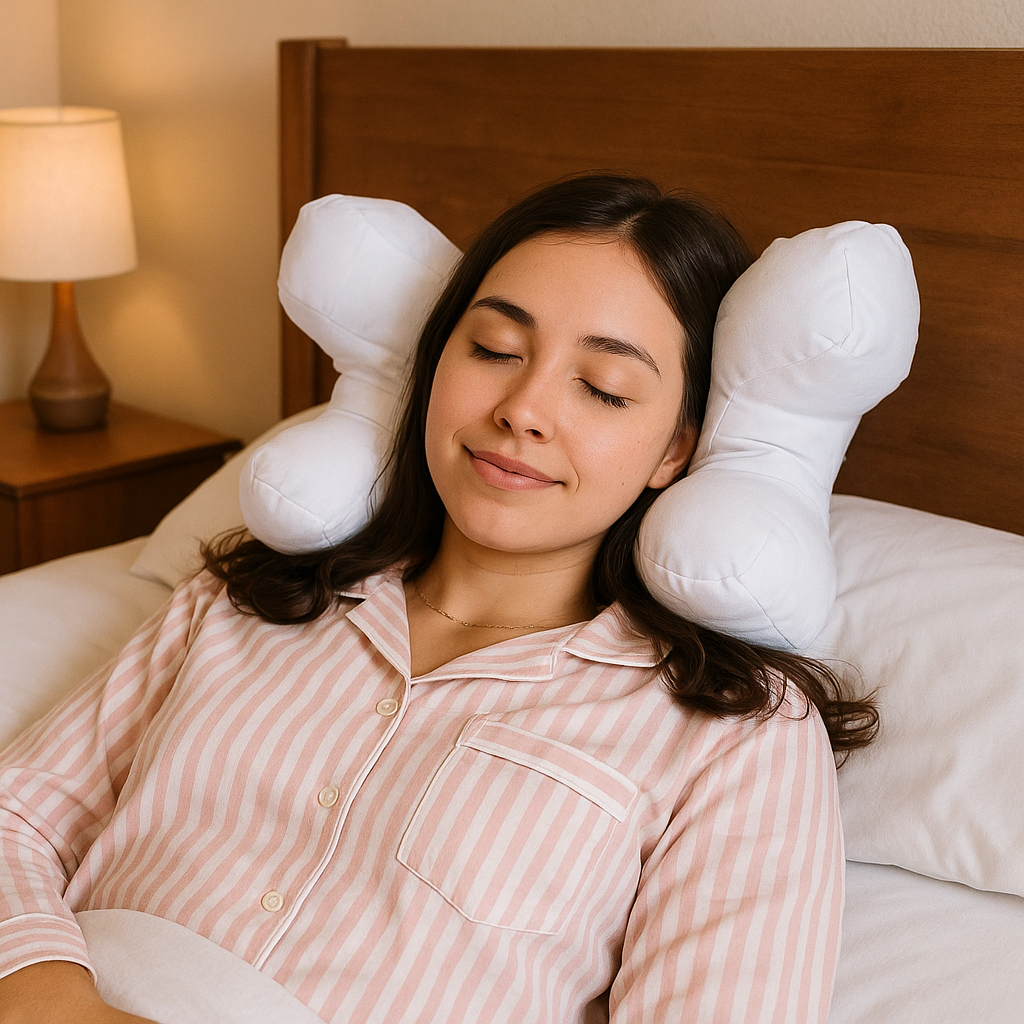 Luxurious Face Pillow and Satin Pillowcase Set for Beauty Sleep and Skin Care – Wrinkle Reduction, Acne Prevention, Eyelash Protection