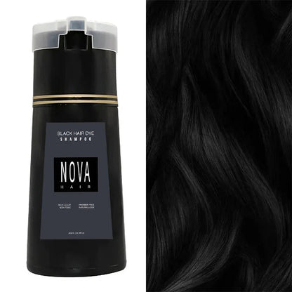 Hair Dye Shampoo for Gray Coverage & No Damage Hair Coloring