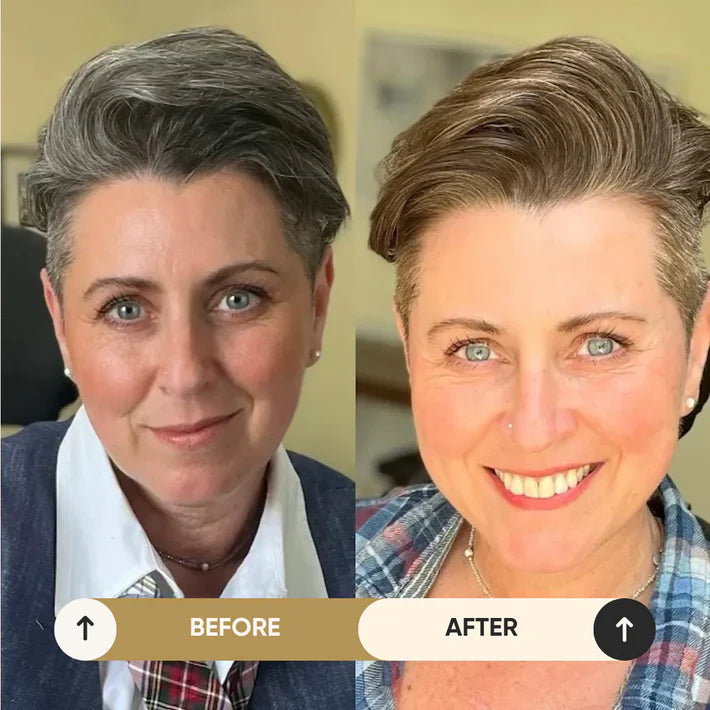 Hair Dye Shampoo for Gray Coverage & No Damage Hair Coloring