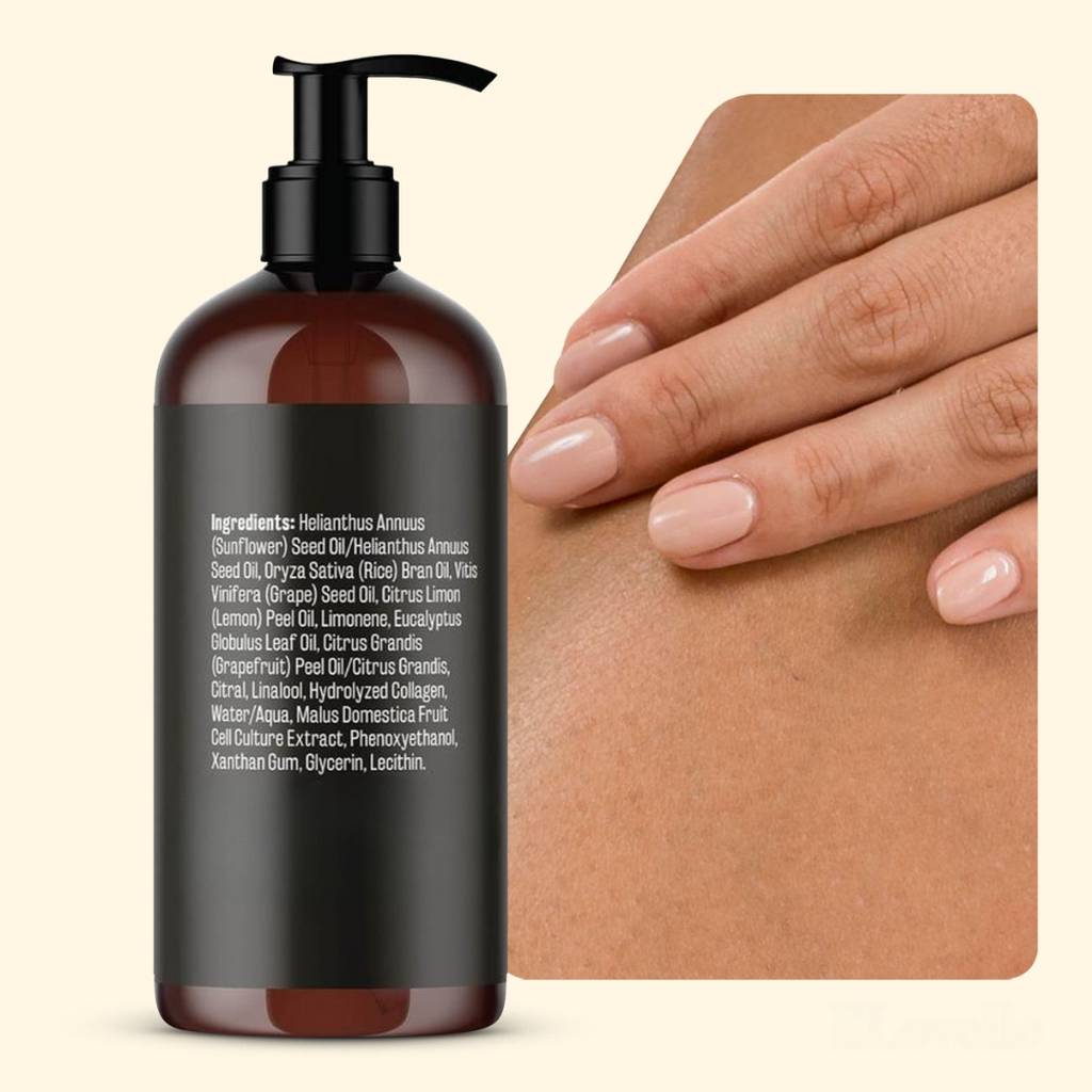 Anti Cellulite Massage Oil for Fat Reduction & Skin Smoothing