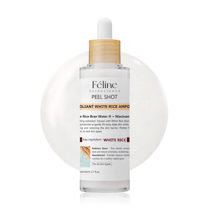 Peel Shot Rice Ampoule Duo For Skin Brightening & Hydration