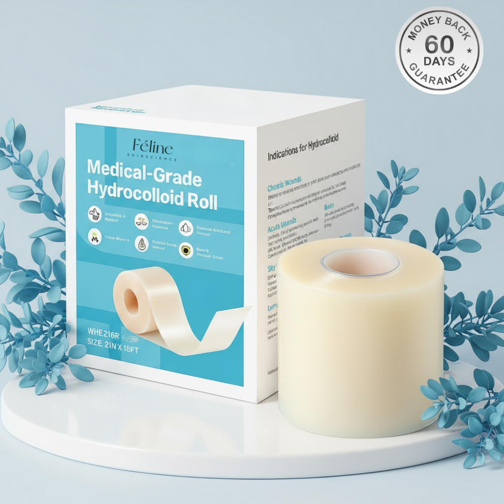 Hydrocolloid Acne Patches Roll for Pimples & Breakouts