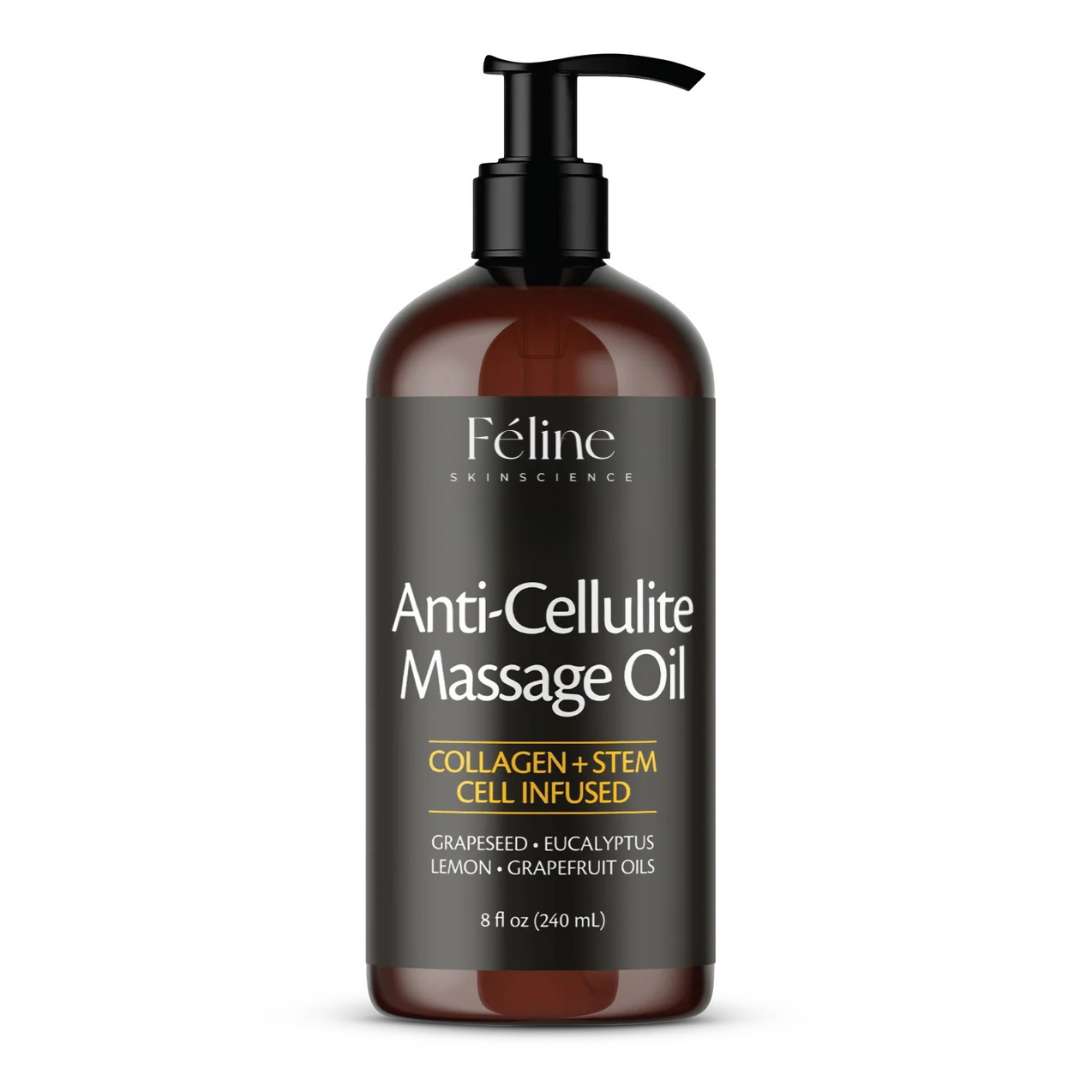 Anti Cellulite Massage Oil for Fat Reduction & Skin Smoothing
