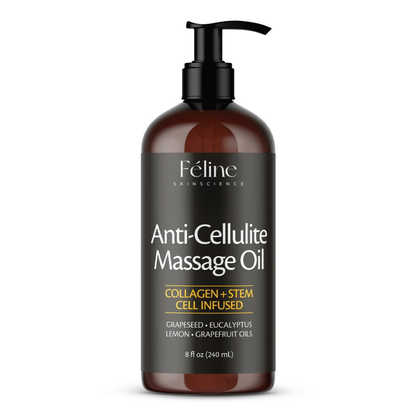 Anti Cellulite Massage Oil for Fat Reduction & Skin Smoothing