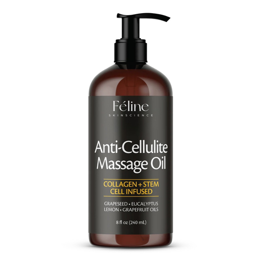 Anti Cellulite Massage Oil for Fat Reduction & Skin Smoothing