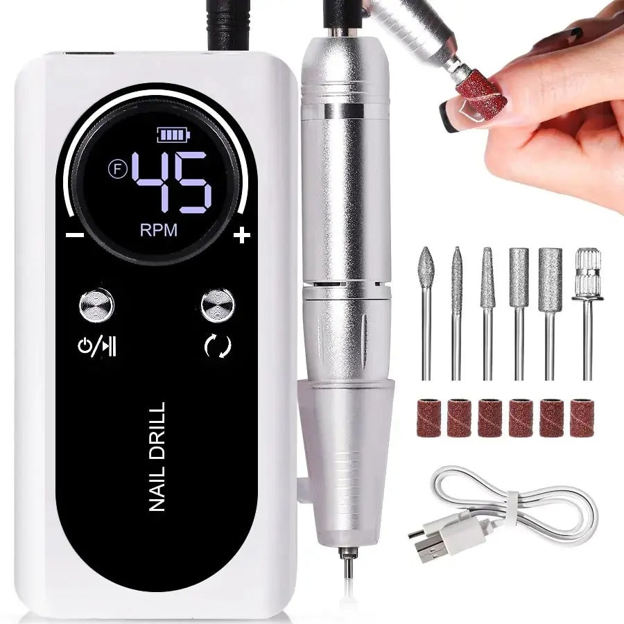 Electric Nail Drill for Gel Nails & Manicure Pedicure