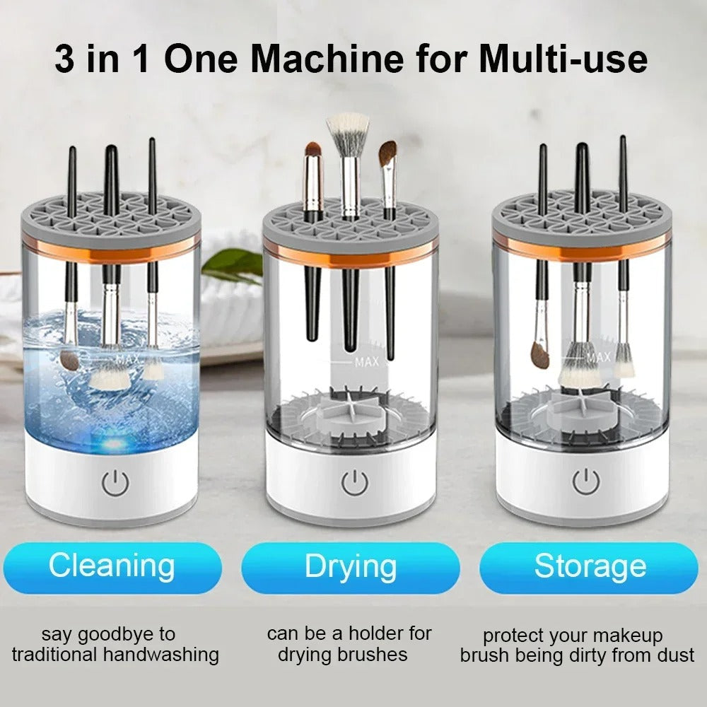 Electric Makeup Brush Cleaner for Deep Cleaning Brushes