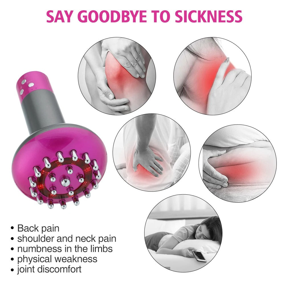 Electric Lymphatic Drainage Massager for Body Sculpting & Circulation
