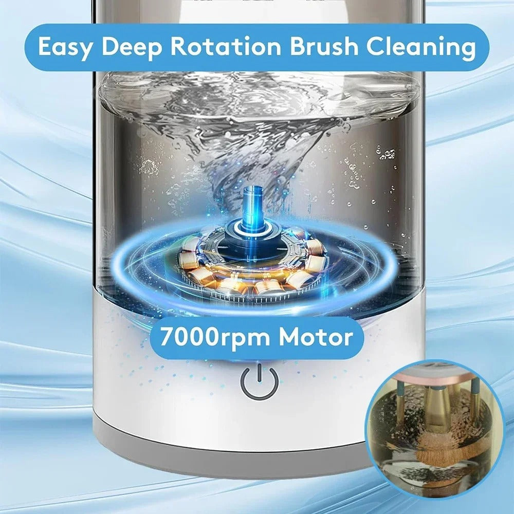 Electric Makeup Brush Cleaner for Deep Cleaning Brushes