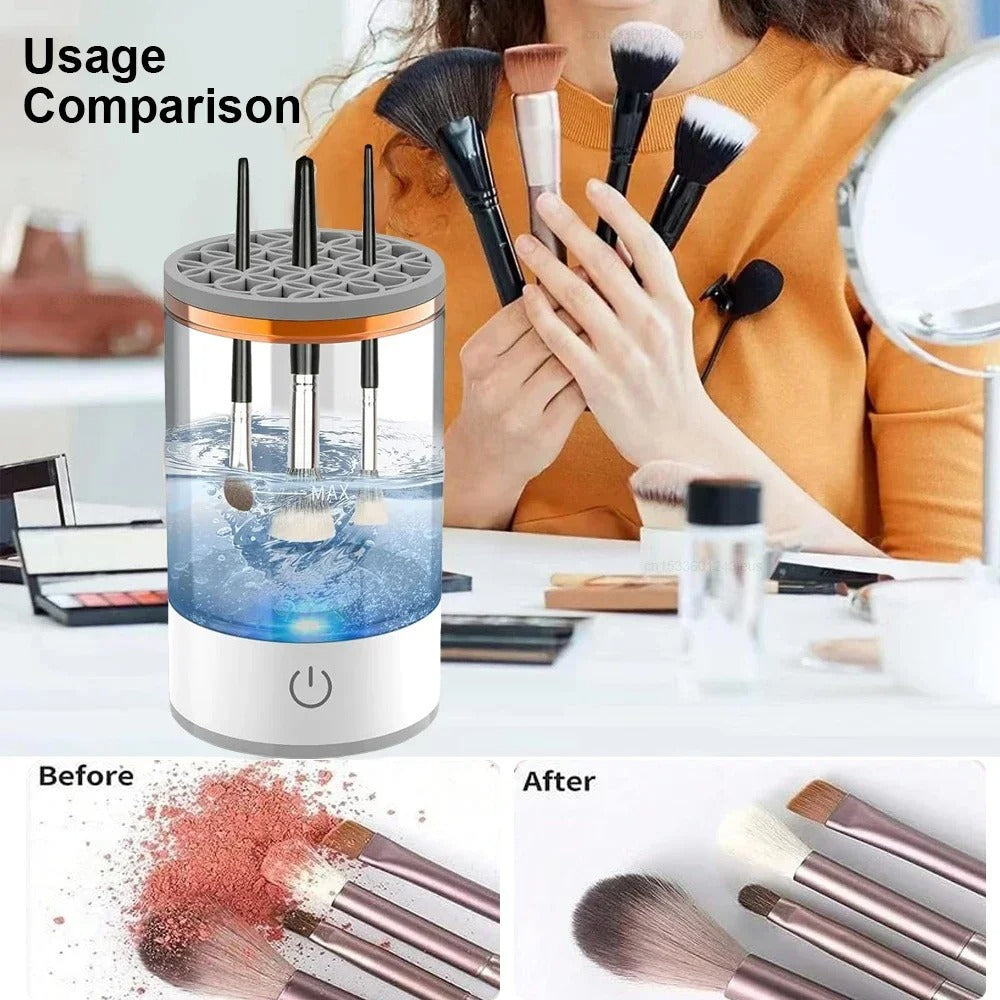 Electric Makeup Brush Cleaner for Deep Cleaning Brushes