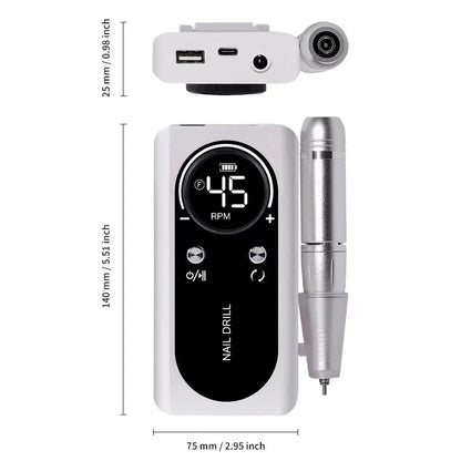 Electric Nail Drill for Gel Nails & Manicure Pedicure