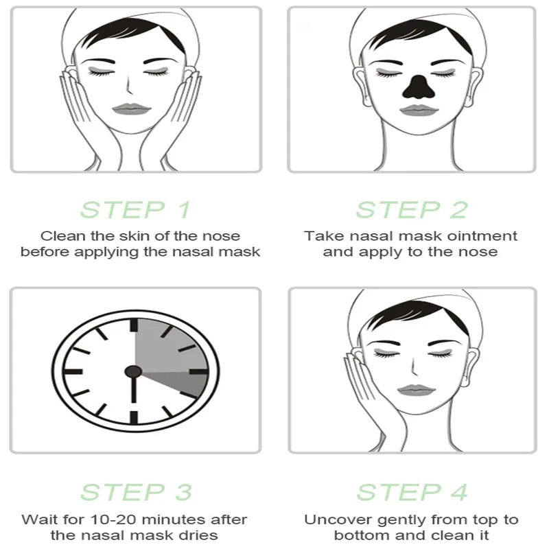 Charcoal Blackhead Mask for Deep Pore Cleansing & Acne