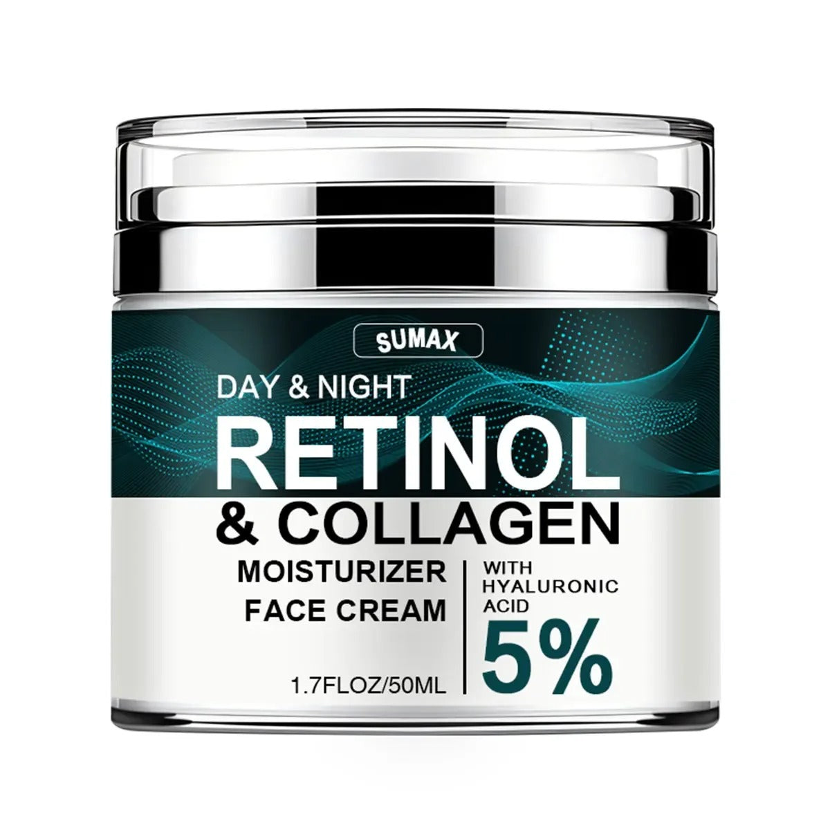 Retinol Face Cream with Collagen & Hyaluronic Acid – Moisturizing & Firming